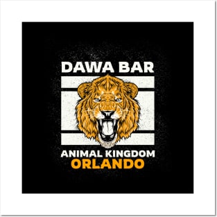 Dawa Bar in Animal Kingdom Orlando Theme Park Posters and Art